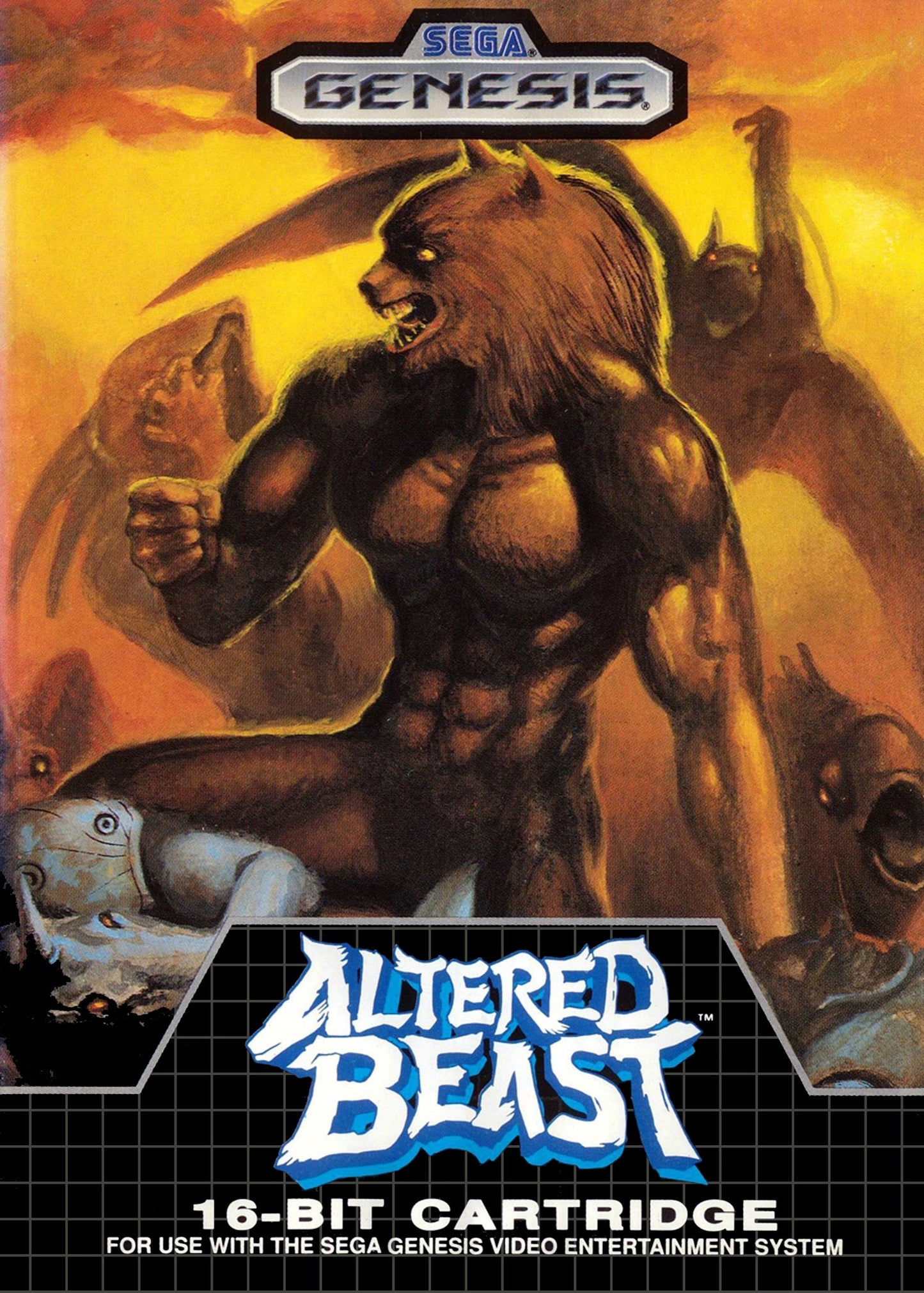 Altered Beast for Sega Genesis