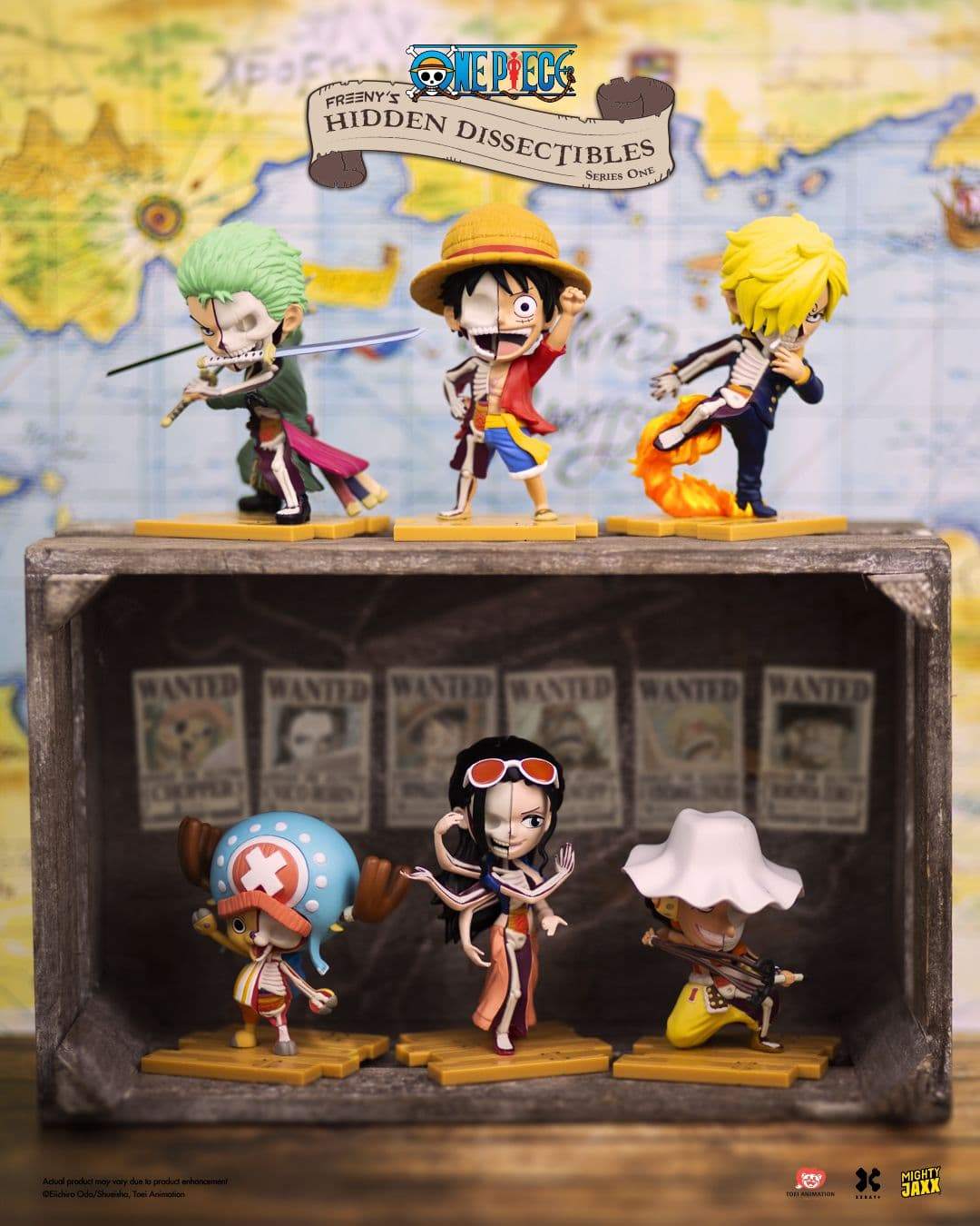 Mighty Jaxx - Freeny's Hidden Dissectibles: One Piece - SEA Blind Box