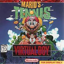 Mario's Tennis for Nintendo Virtual Boy