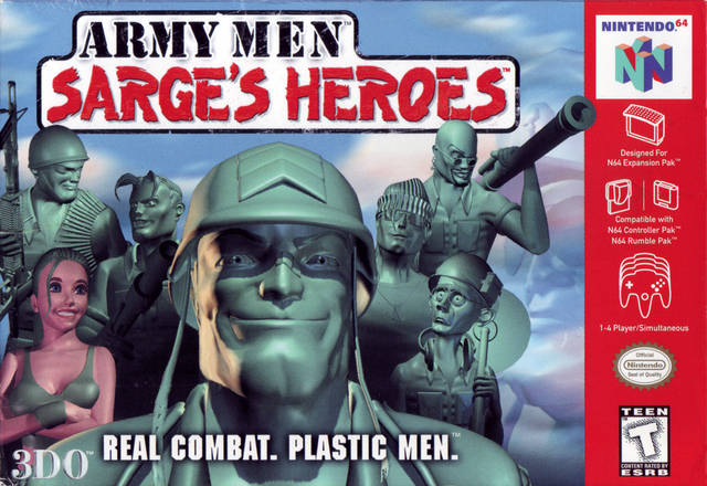 Army Men Sarge's Heroes for Nintendo 64