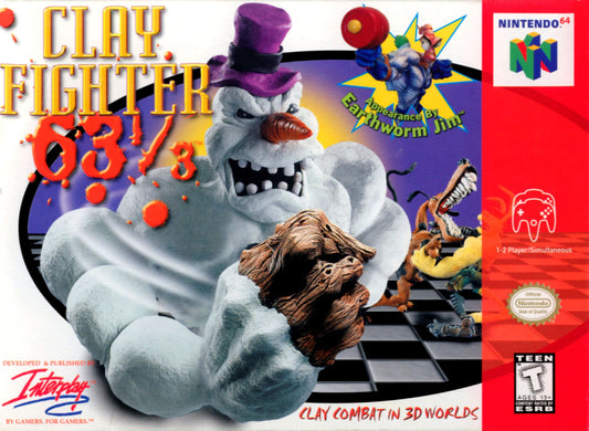 Clay Fighter 63 1/3 for Nintendo 64
