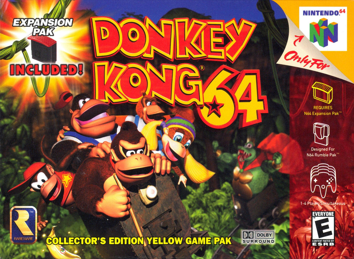 Donkey Kong 64 for Nintendo 64