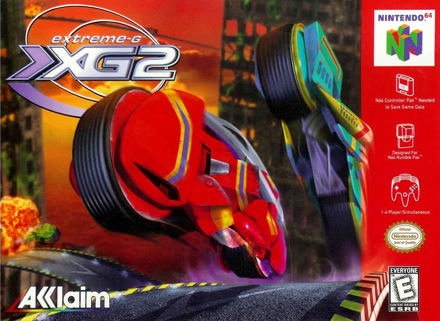 XG2 Extreme-G 2 for Nintendo 64