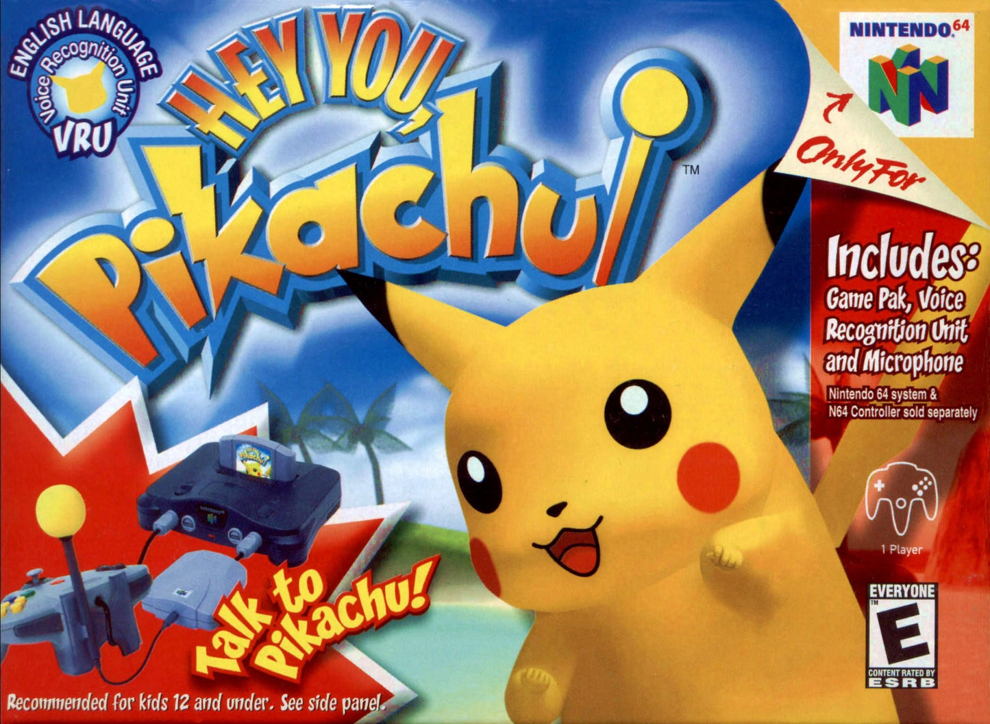 Hey You Pikachu for Nintendo 64