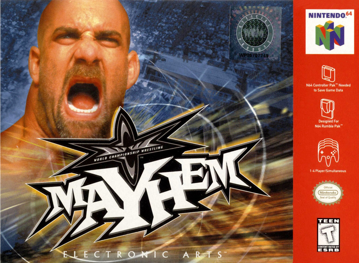 WCW Mayhem for Nintendo 64