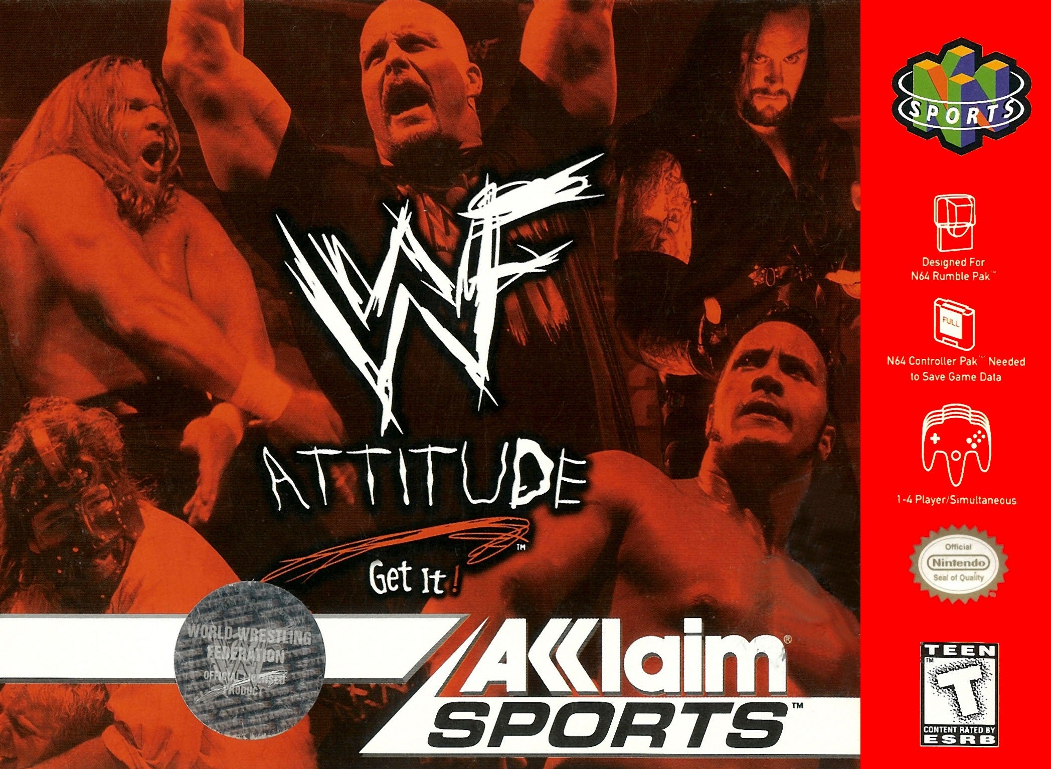 WWF Attitude for Nintendo 64