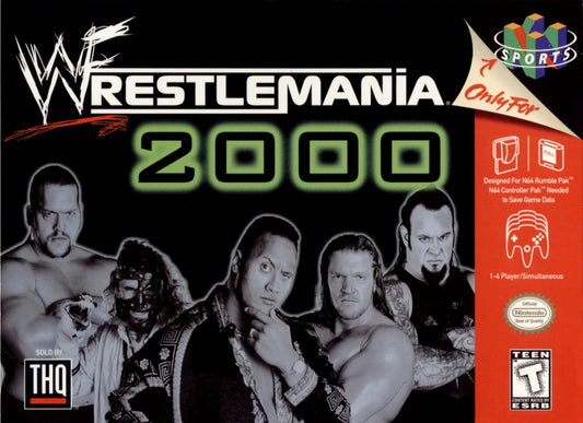 WWF Wrestlemania 2000 for Nintendo 64