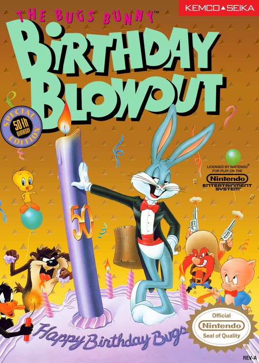 Bugs Bunny Birthday Blowout for Nintendo Entertainment System (NES)