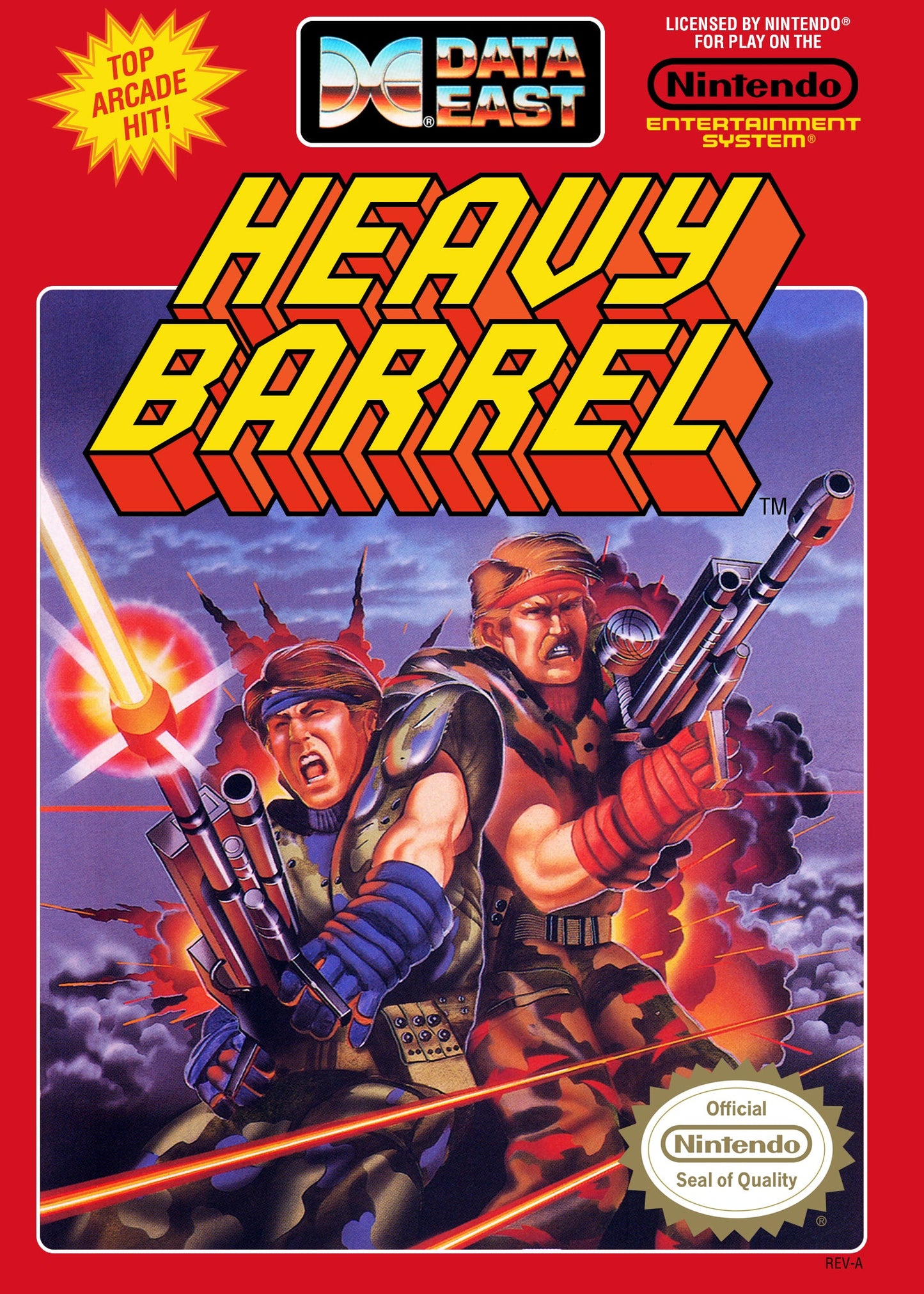 Heavy Barrel for Nintendo Entertainment System (NES)