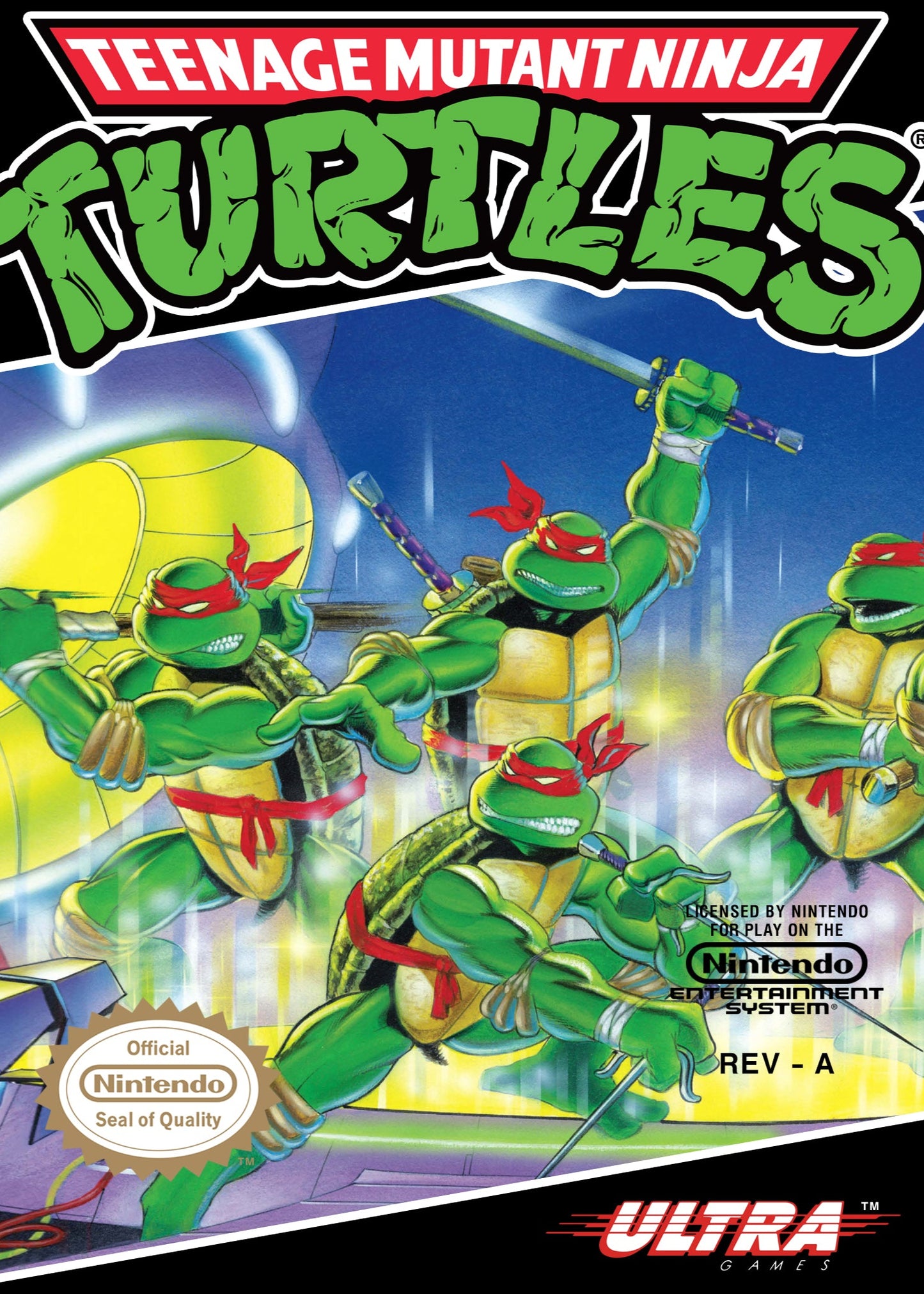 Teenage Mutant Ninja Turtles for Nintendo Entertainment System (NES)