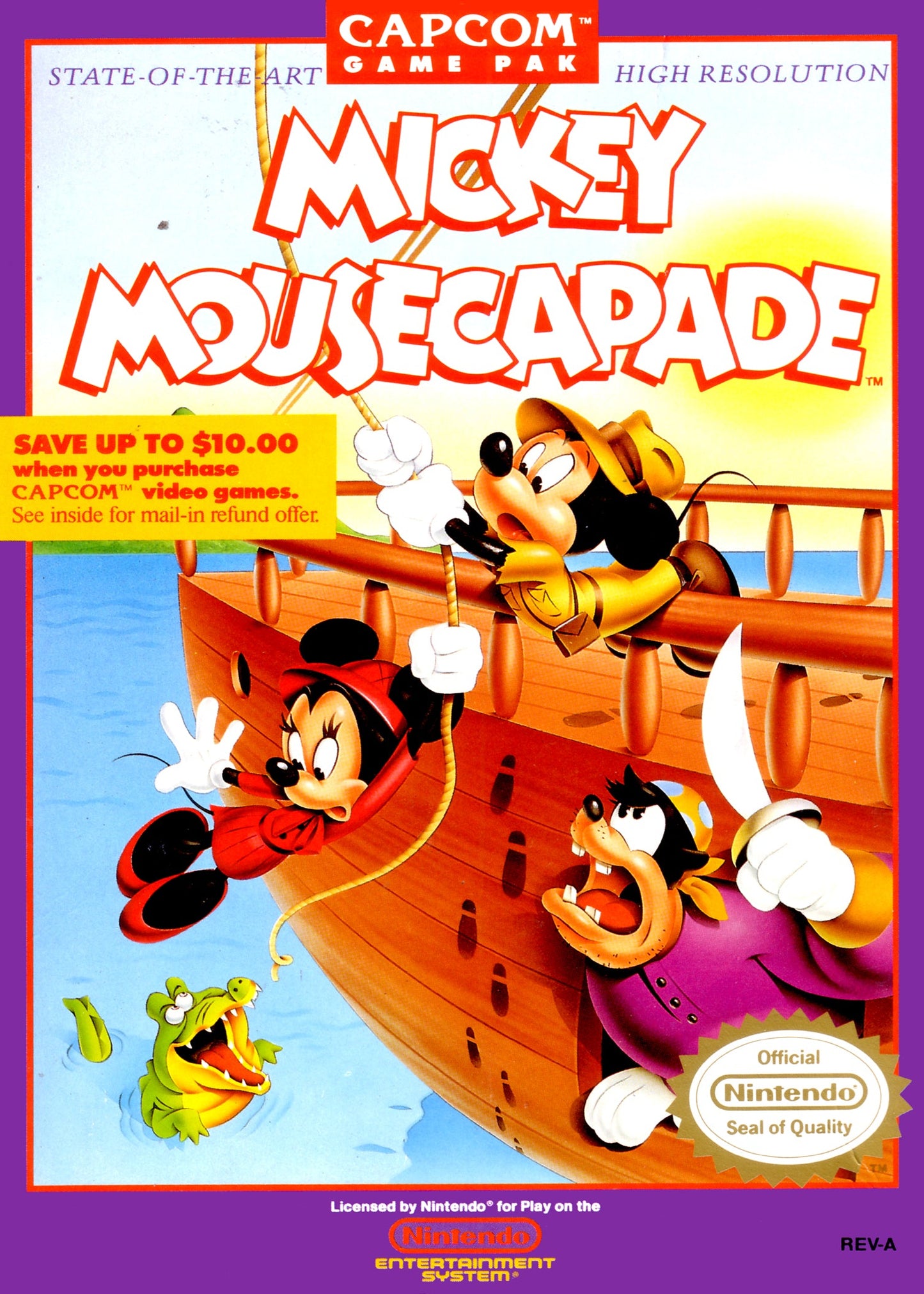Mickey Mousecapade for Nintendo Entertainment System (NES)