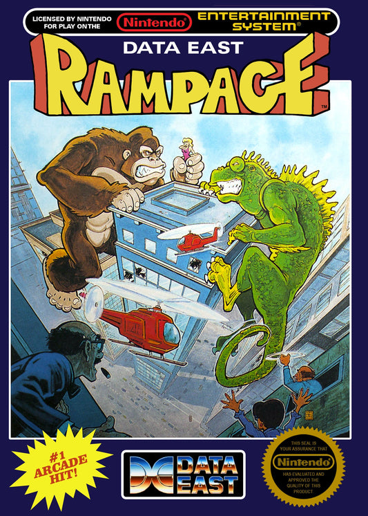 Rampage for Nintendo Entertainment System (NES)