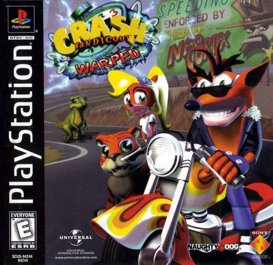 Crash Bandicoot Warped for Sony PlayStation 1