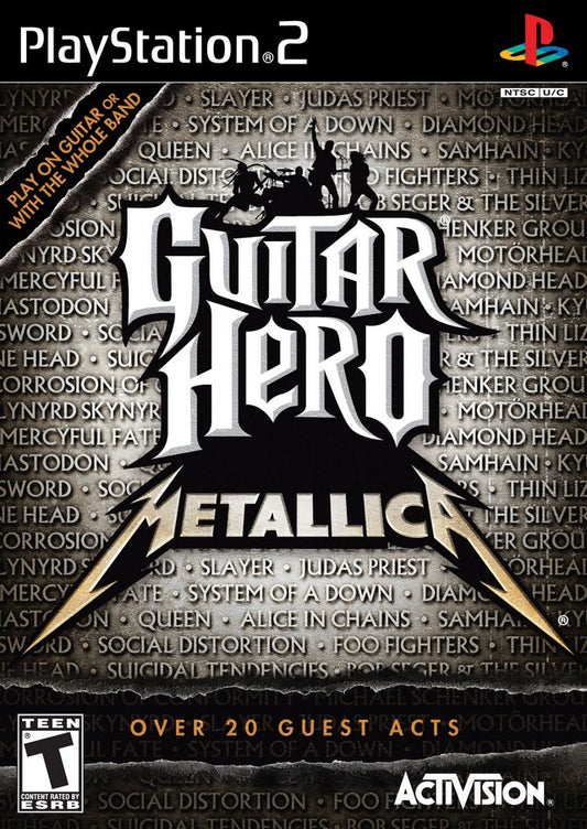 Guitar Hero: Metallica for Sony PlayStation 2