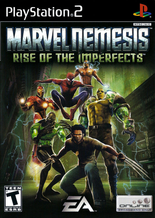 Marvel Nemesis Rise of the Imperfects for Sony PlayStation 2
