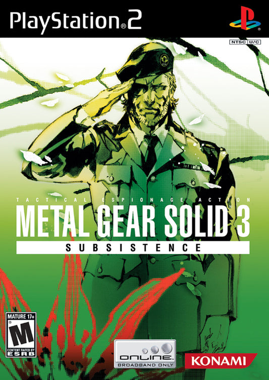 Metal Gear Solid 3 Subsistence for Sony PlayStation 2