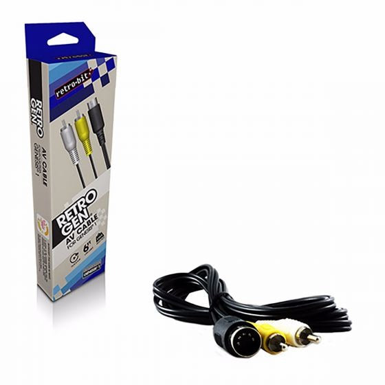 Old Skool AV Cable for Sega Genesis (Model 1)