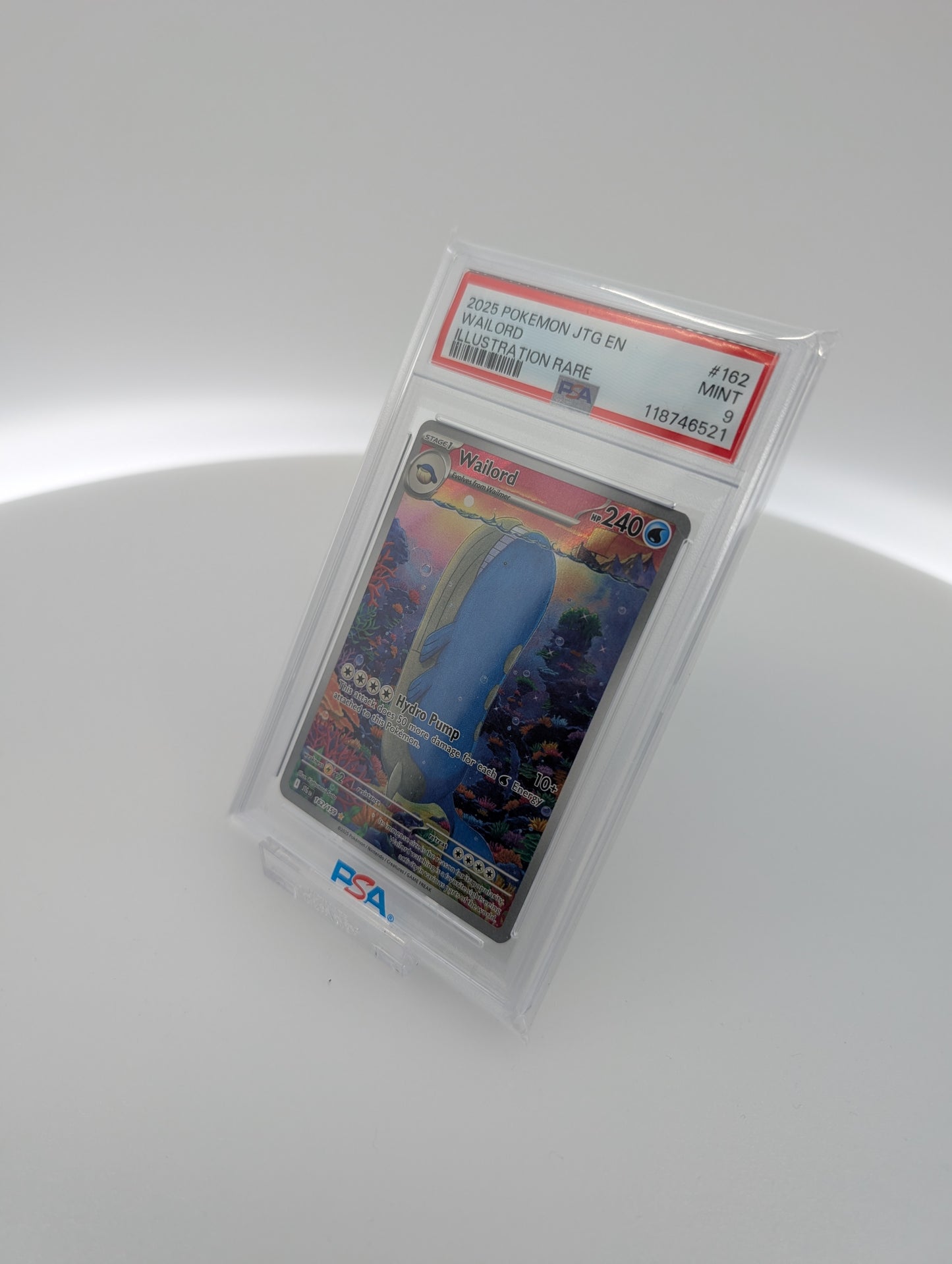 Wailord #162: Pokemon Journey Together in PSA Graded Pokemon Singles