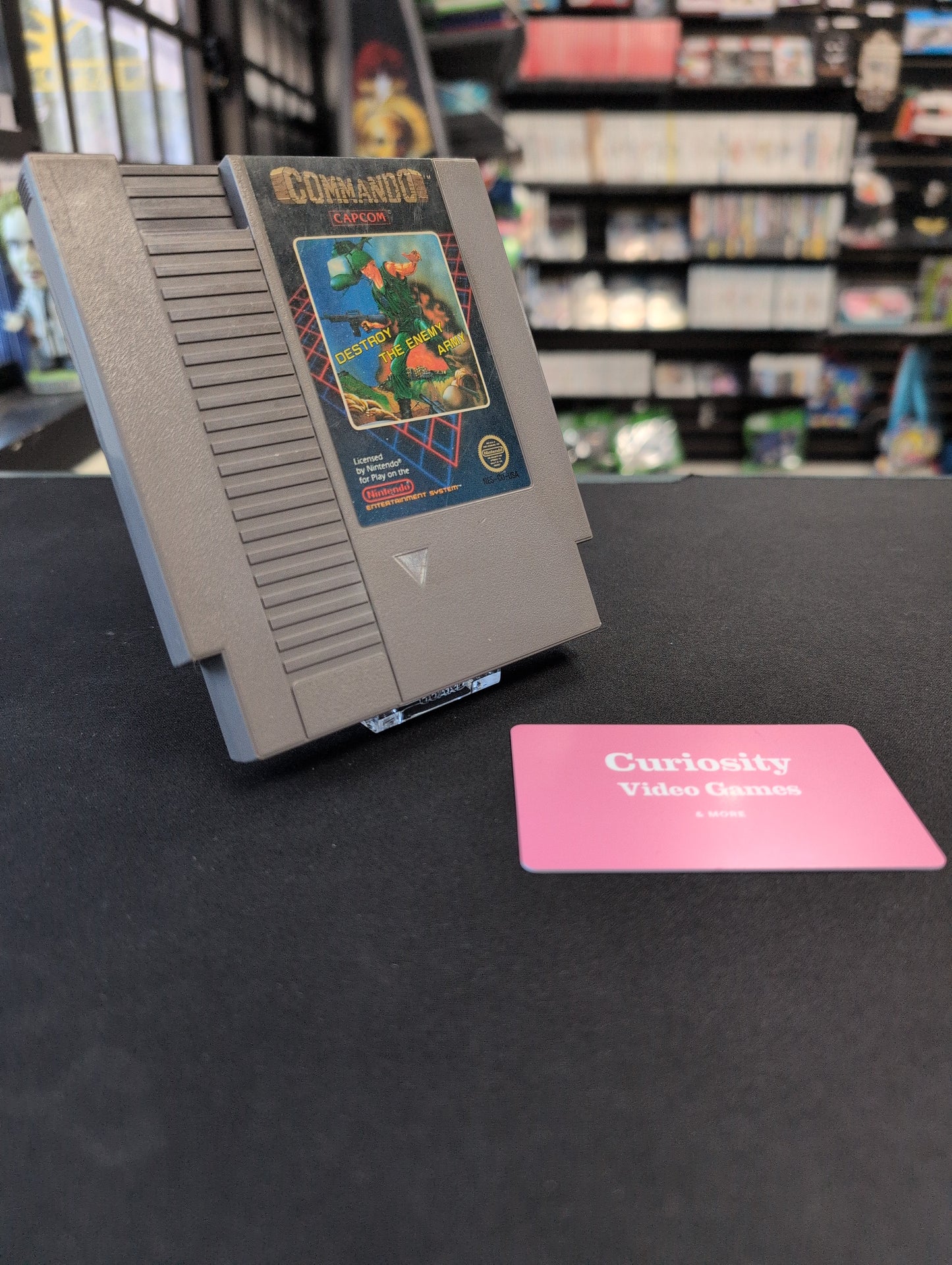 Commando for Nintendo Entertainment System (NES)