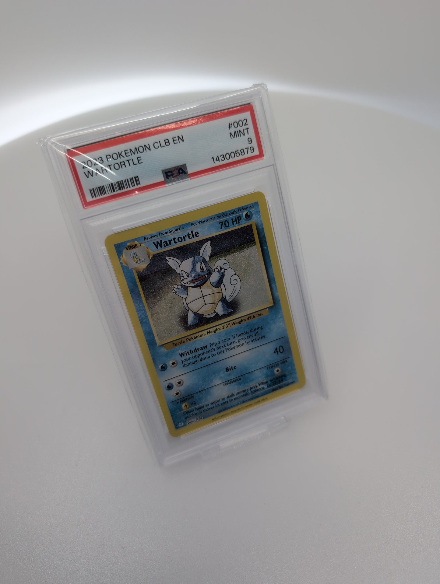 Wartortle #2 Pokemon TCG Classic: Blastoise Deck in PSA Graded Pokemon Singles