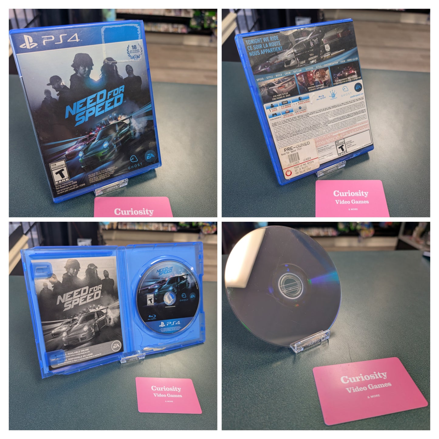 Need for Speed for Sony PlayStation 4