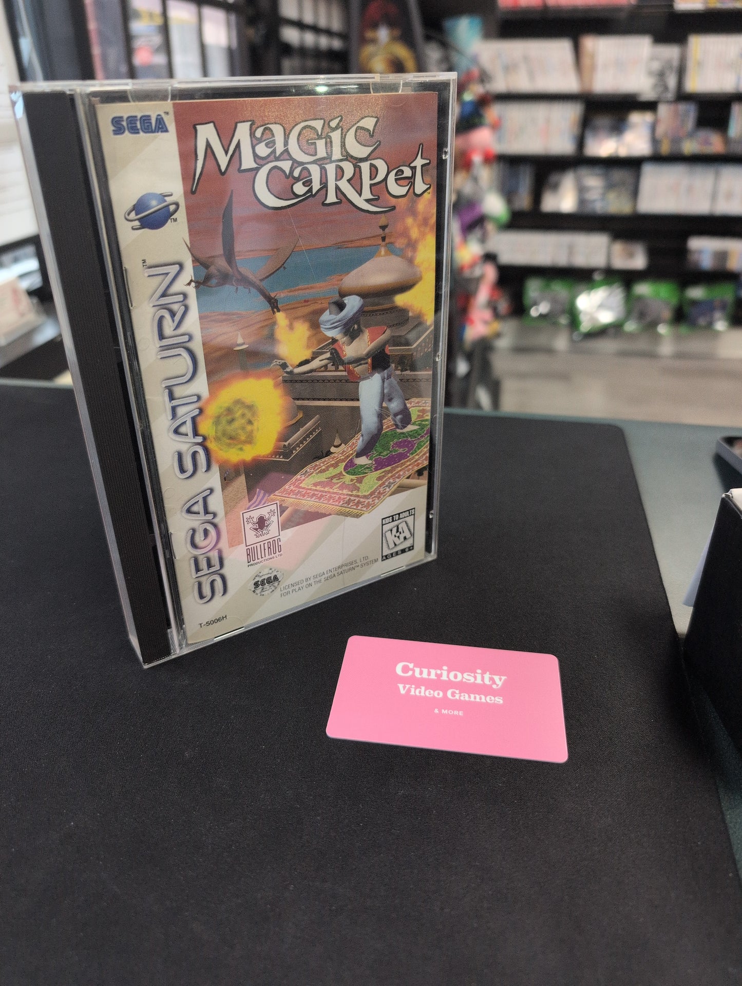 Magic Carpet for Sega Saturn