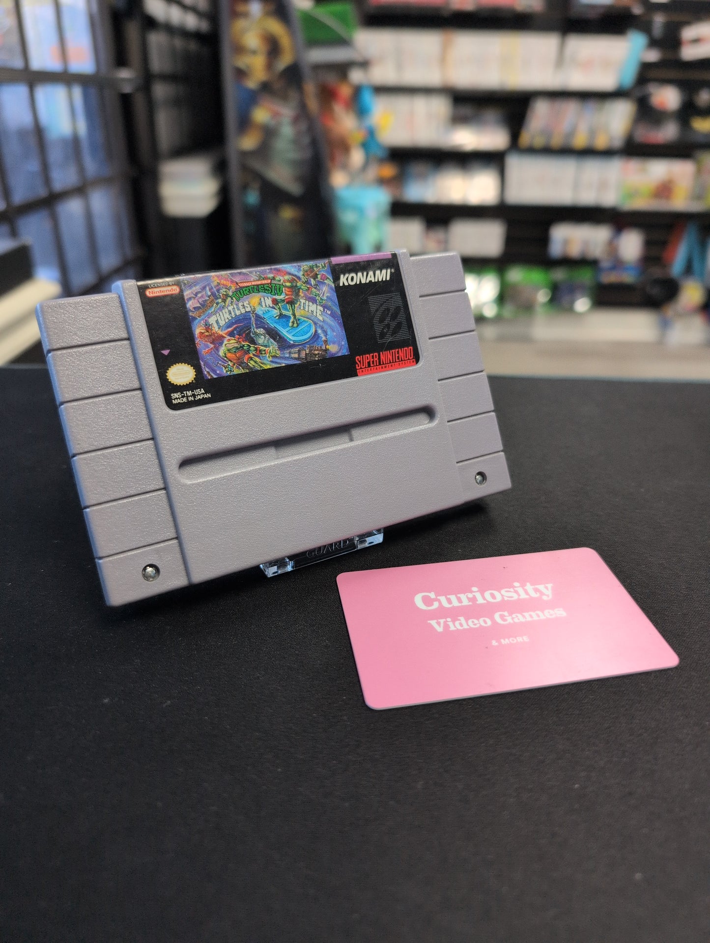 Teenage Mutant Ninja Turtles IV Turtles in Time for Super Nintendo