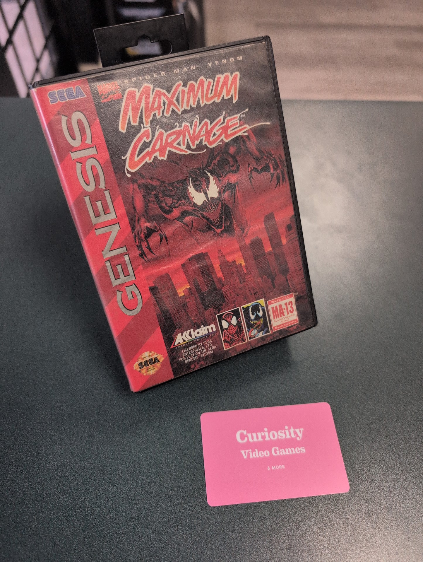 Spiderman Maximum Carnage for Sega Genesis