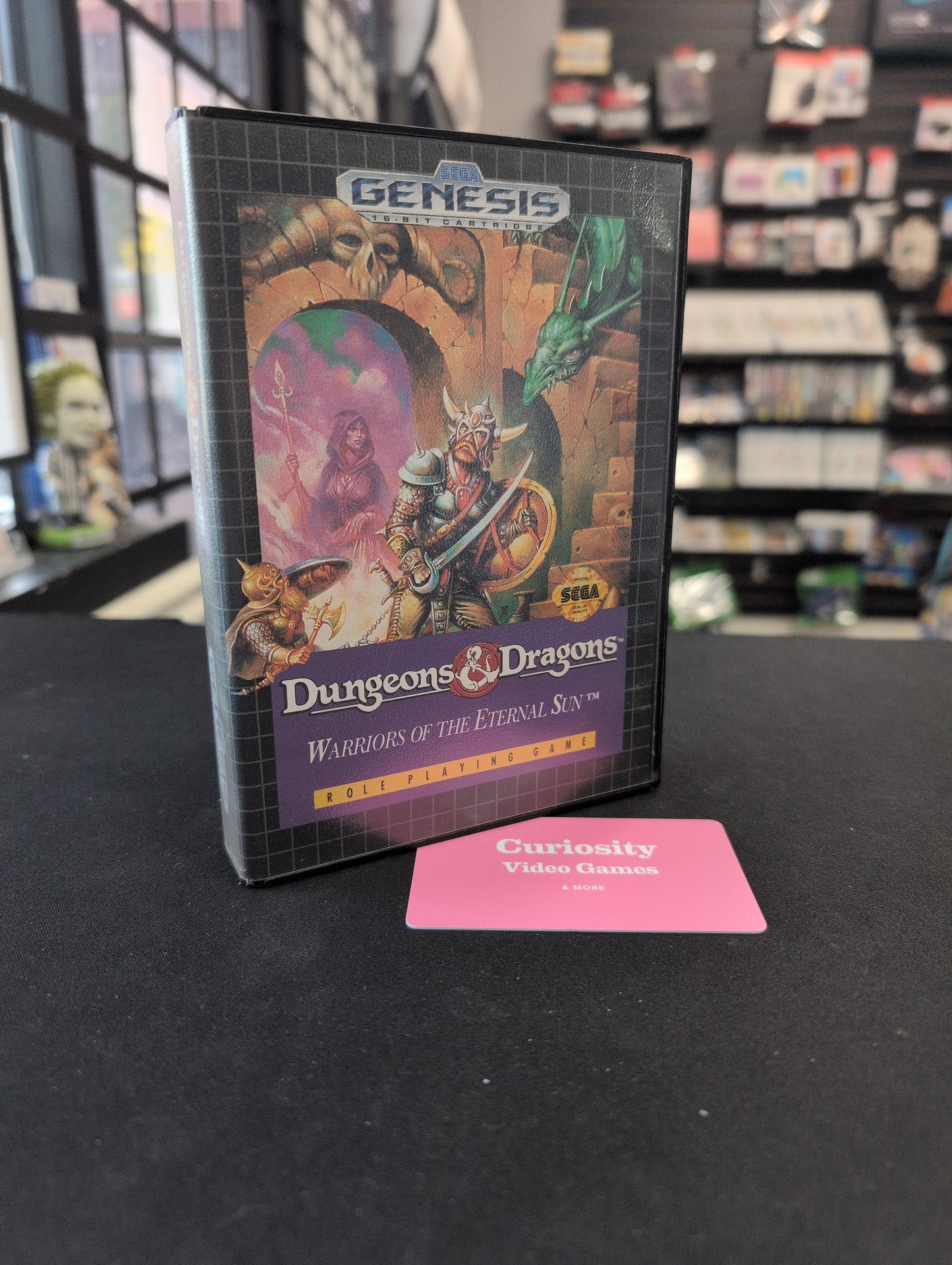 Dungeons & Dragons Warriors of the Eternal Sun for Sega Genesis