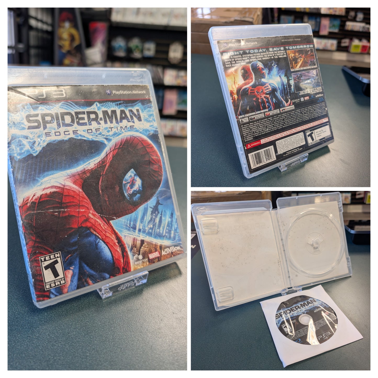 Spiderman: Edge of Time for Sony PlayStation 3