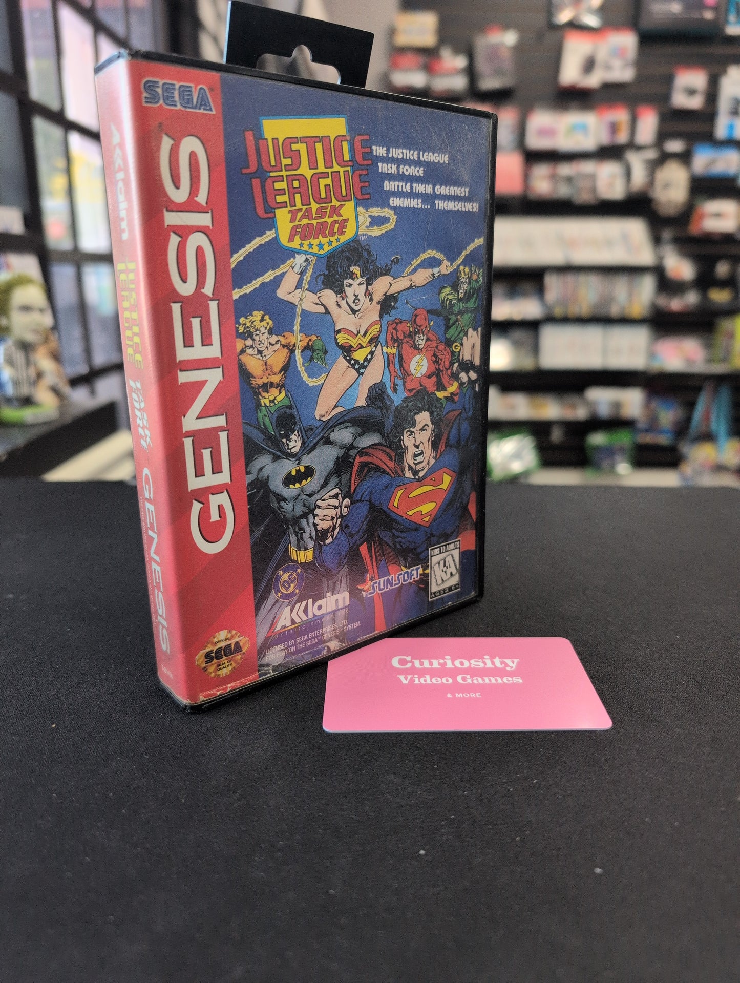 Justice League Task Force for Sega Genesis