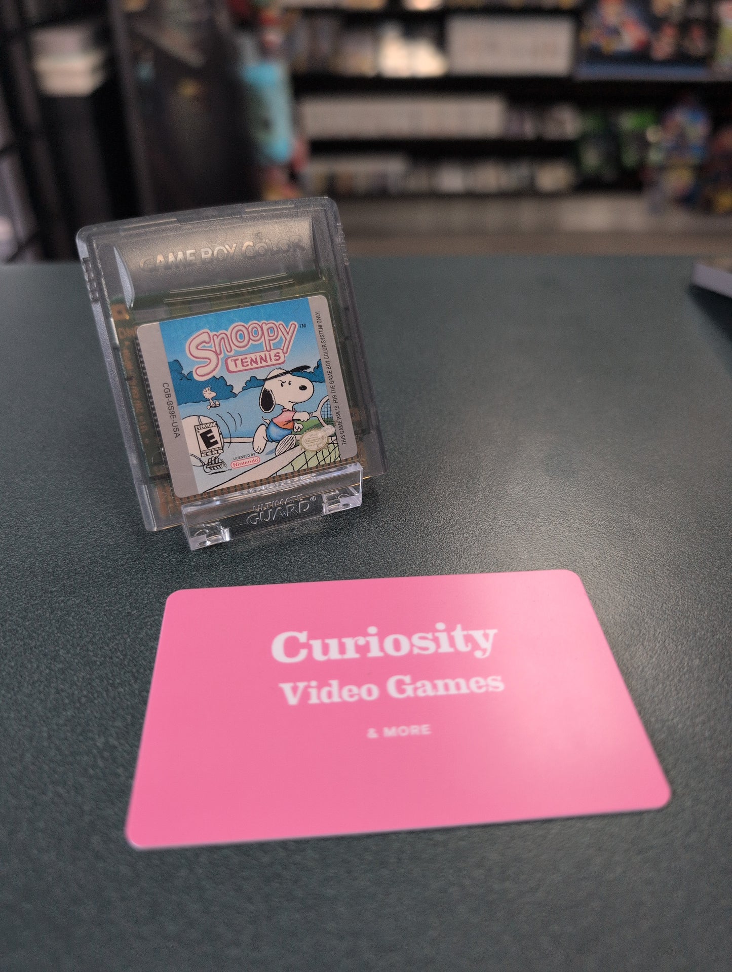 Snoopy Tennis for Nintendo Game Boy Color