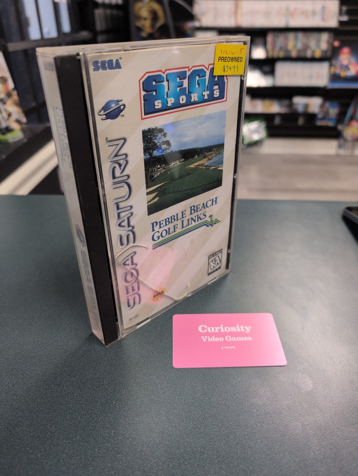 Pebble Beach Golf Links for Sega Saturn