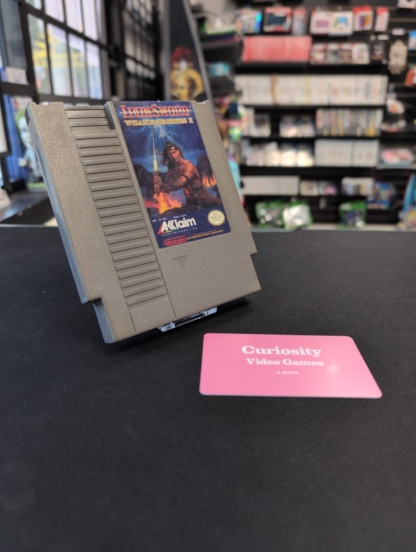 Iron Sword Wizards and Warriors II for Nintendo Entertainment System (NES)