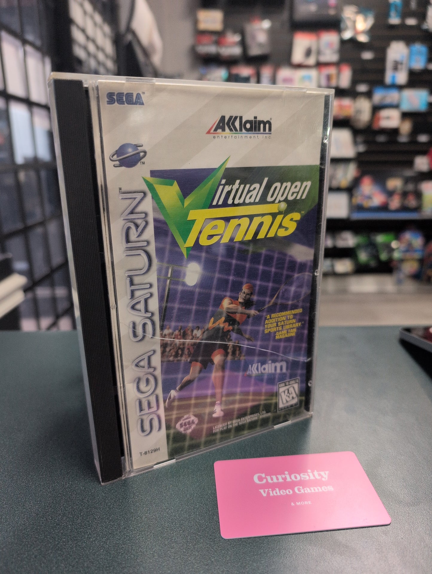 Virtual Open Tennis for Sega Saturn