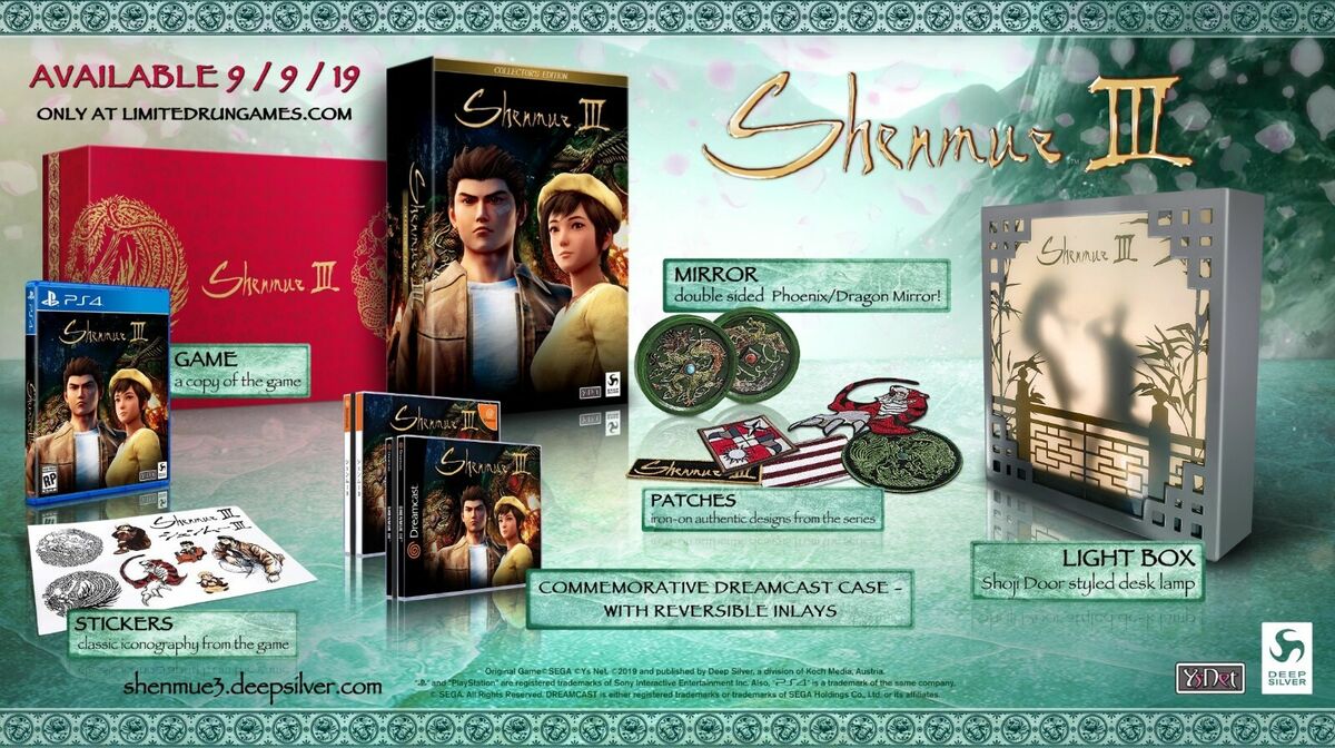 Shenmue III [Collector's Edition] for Sony PlayStation 4