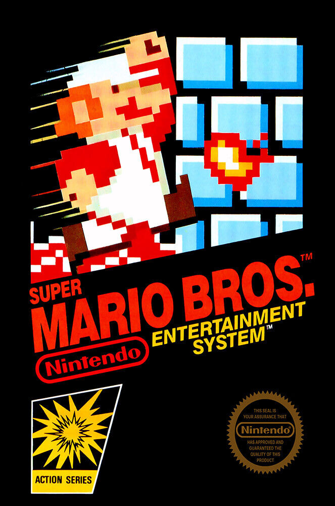 Super Mario Bros for Nintendo Entertainment System (NES)