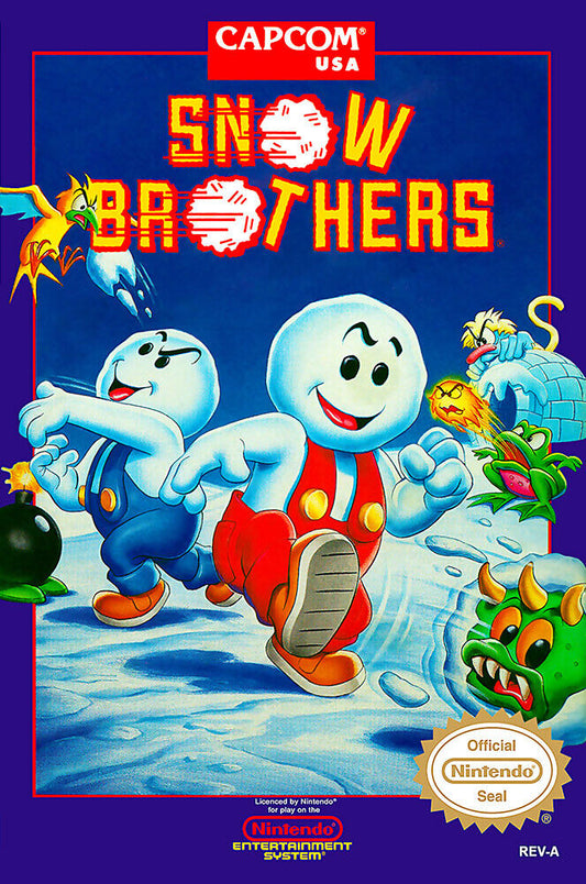 Snow Brothers for Nintendo Entertainment System (NES)