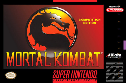 Mortal Kombat for Super Nintendo