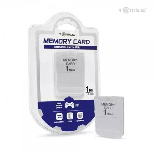 Tomee 1MB Memory Card for Sony PlayStation