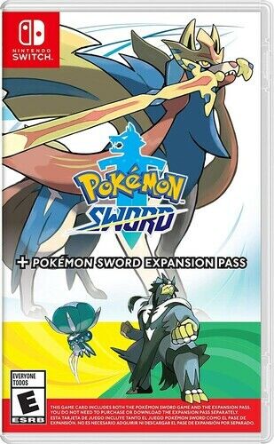 Pokemon Sword + Pokemon Sword Expansion Pass for Nintendo Switch