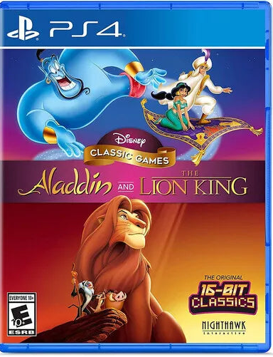 Disney Classic Games: Aladdin and The Lion King for Sony PlayStation 4