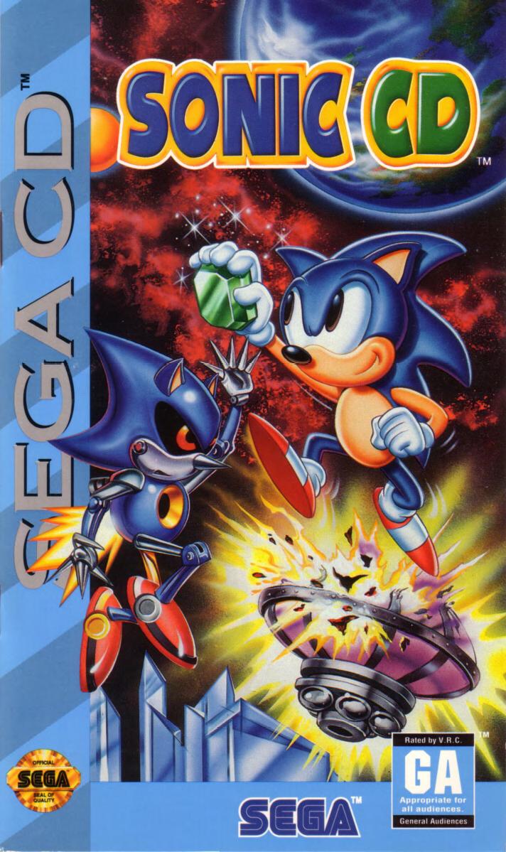 Sonic CD for Sega CD