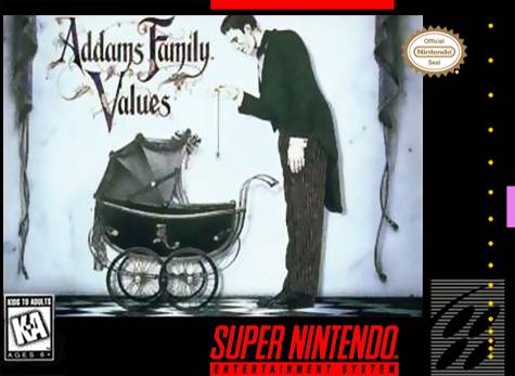 Addams Family Values for Super Nintendo