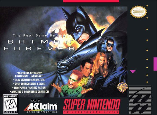 Batman Forever for Super Nintendo