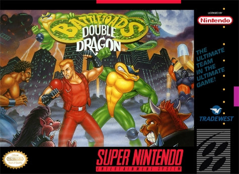 Battletoads and Double Dragon The Ultimate Team for Super Nintendo