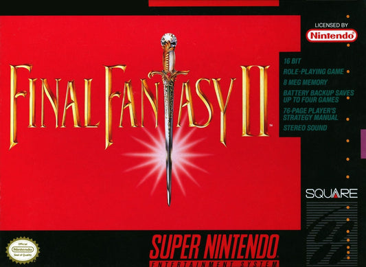 Final Fantasy II for Super Nintendo