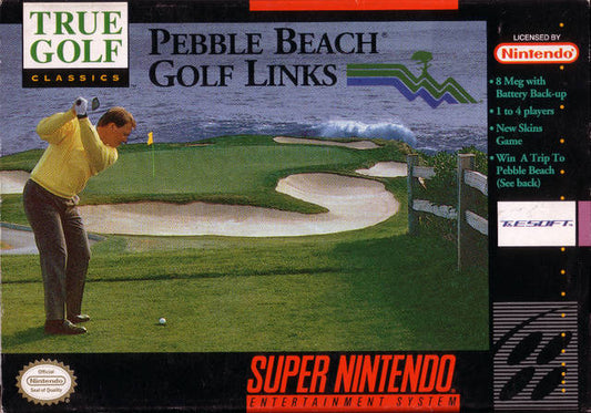 Pebble Beach Golf Links for Super Nintendo