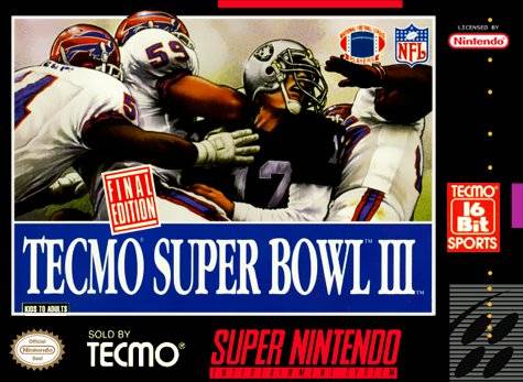 Tecmo Super Bowl III for Super Nintendo