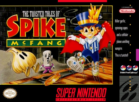The Twisted Tales of Spike McFang for Super Nintendo